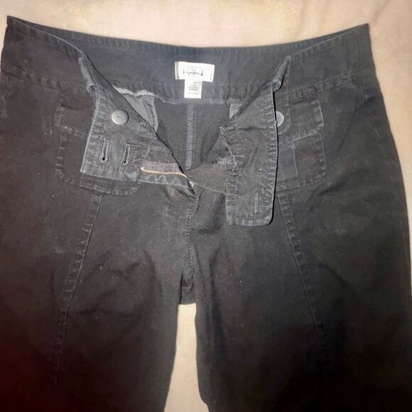 LOFT Black Straight Leg Pants Size 10 | Workwear Essential - Picture 4 of 8